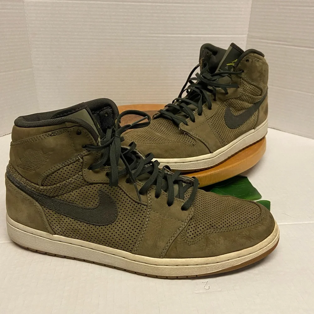Jordan Urban Camo Green Suede 1’s 2009 Release